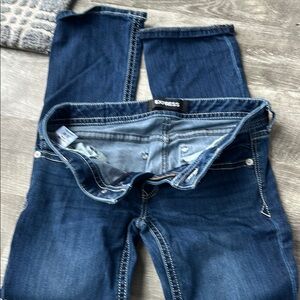 Express Women's Blue Jeans